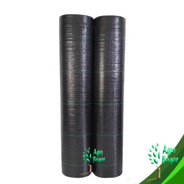 Weedmat Lebar 1,2 meter x 50/100 meter, Weedmat Rol - Hitam, 50 meter