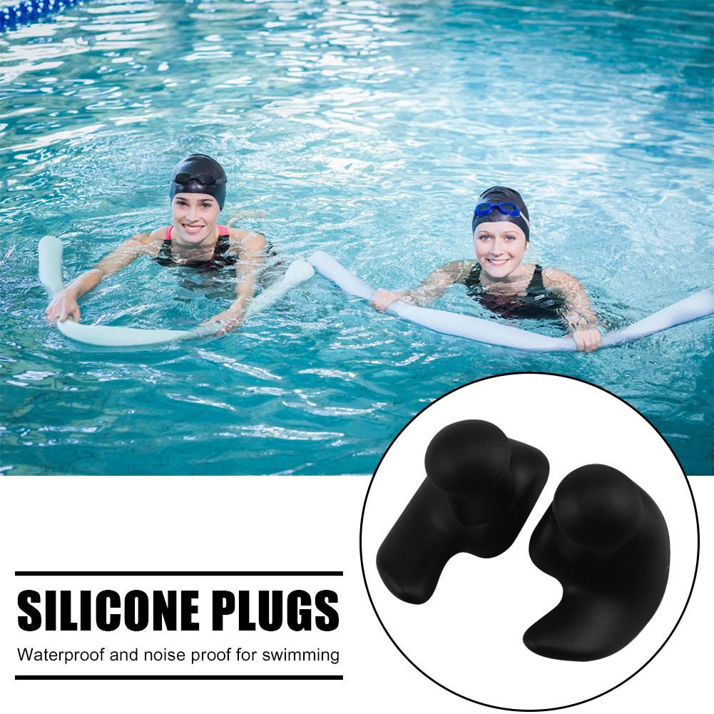 [366SP] Earplug Silikon Penutup Telinga Renang Anti Air