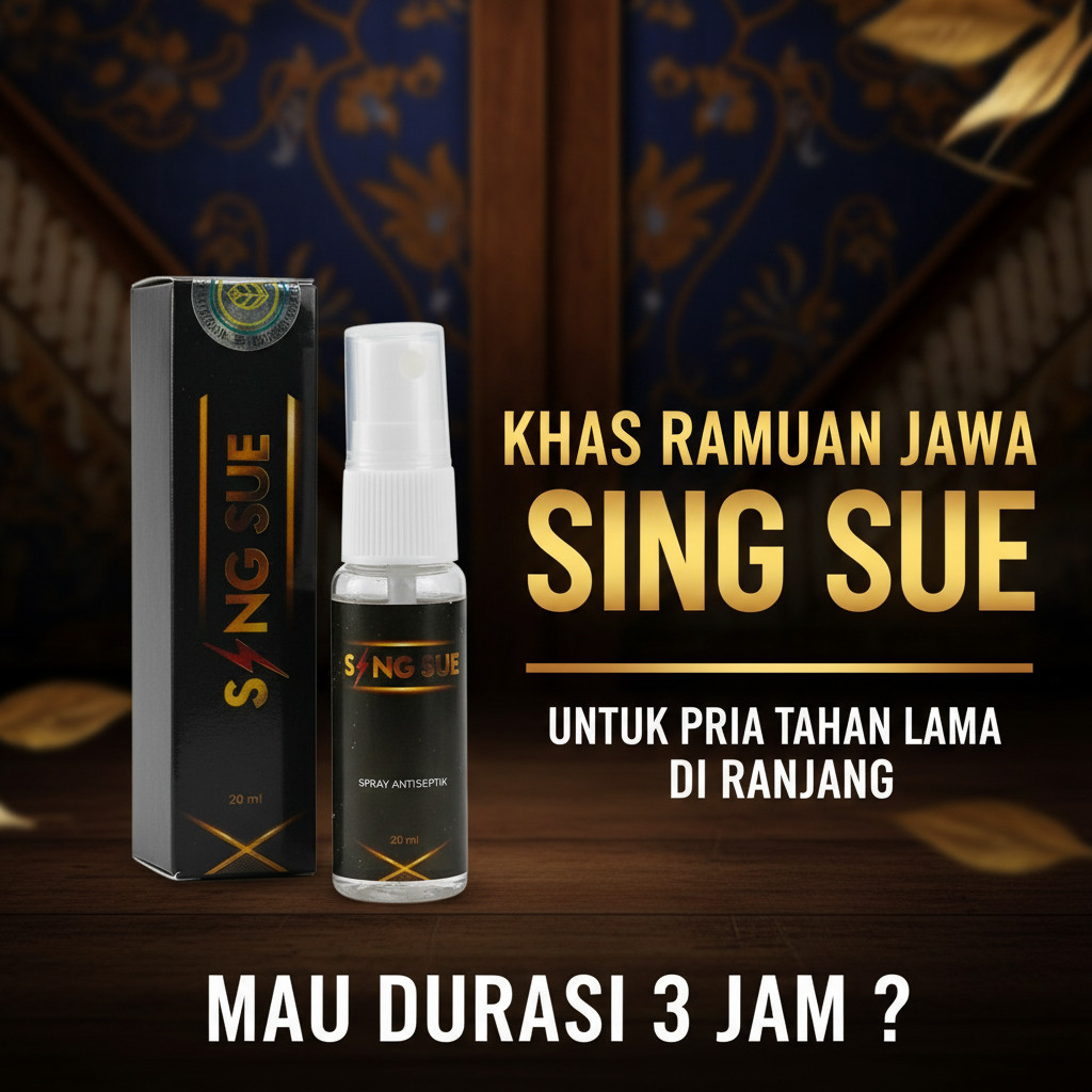 Sing Sue Dewasa Pria Spray Obat Kuat Tahan Lama Semprot
