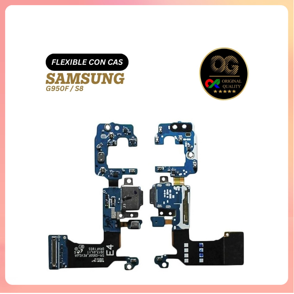 Flexible Samsung G950F / S8 Conector Cas + UI Board + Mic Konektor Charger Original