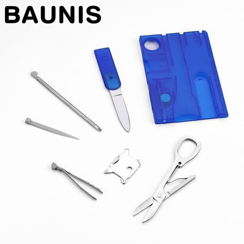 Baunis Victorinox Swisscard Lite Pocket Tool Blade Scissors Penggaris Skala Kaca Pembesar Screwdrive