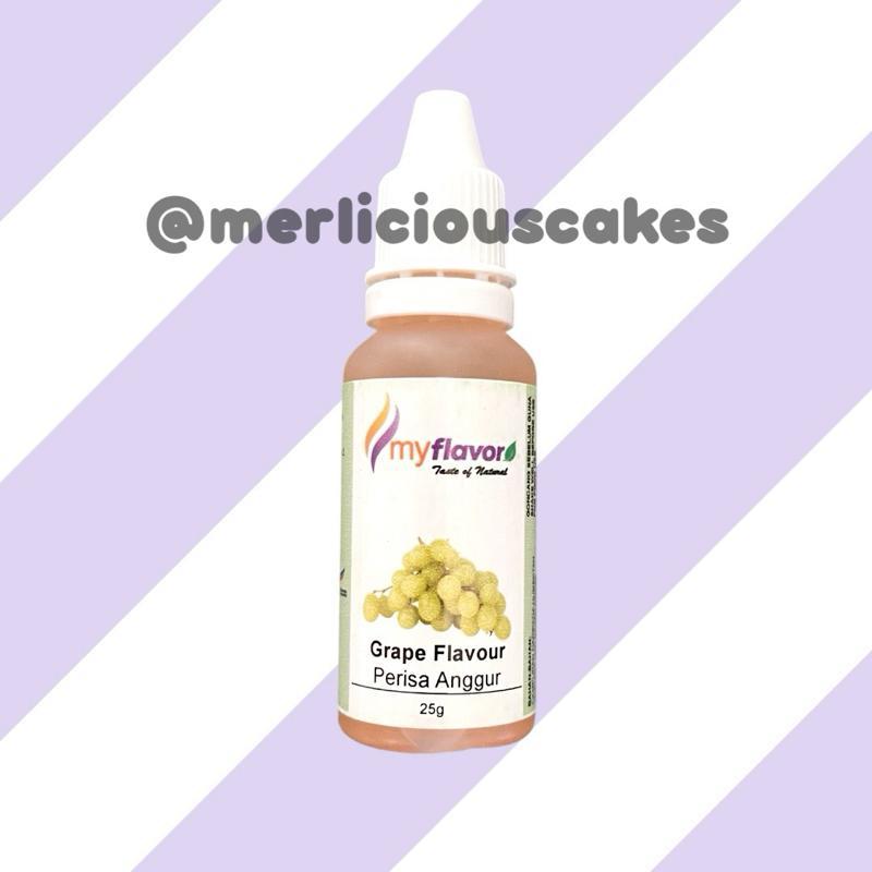 My Flavor Grape Buah Anggur Flavour Perasa Perisa Makanan Kue Minuman