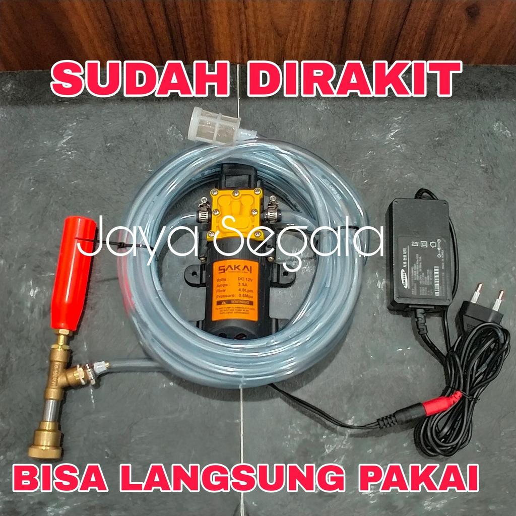 Alat steam motor Mesin setim cuci motor mini cuci AC mobil Pompa DC stim motor murah