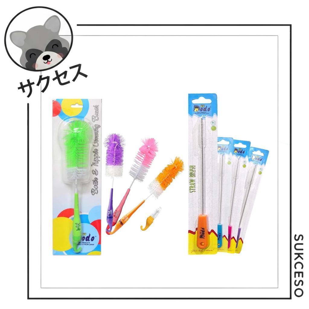 DODO Straw Cleaning Brush - Sikat Kecil & Sikat Besar Pembersih Sedotan / Dot Murah