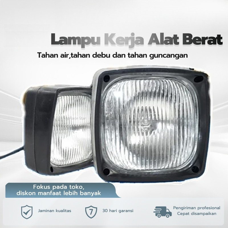 SOROT HALLOGEN 12 VOLT FORKLIFT LAMPU 24 VOLT / KERJA ALAT FORKLIFT