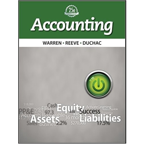 Accounting. Warren  25th
