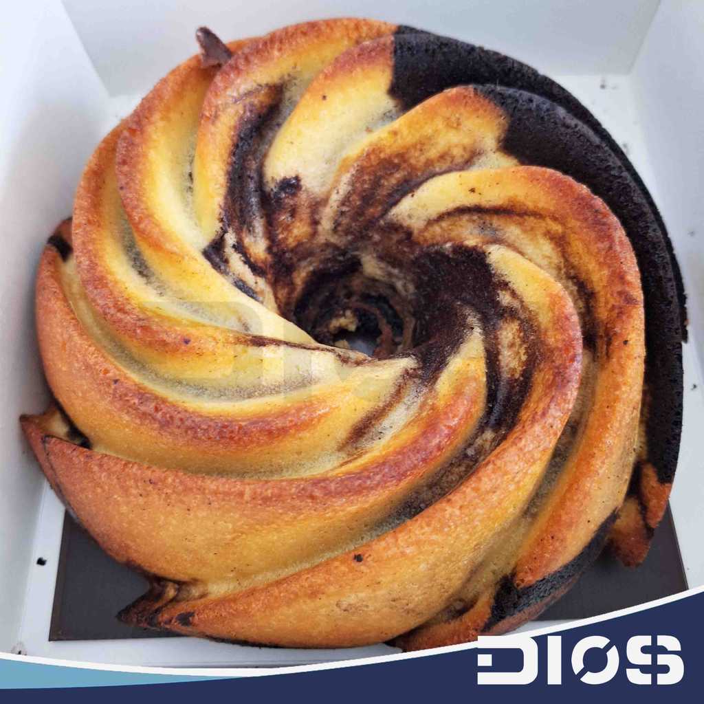 MAGIC OVEN Marmer Cake Bulat 20cm Bandung