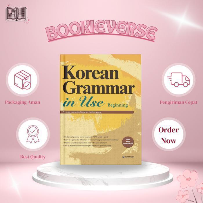 Buku Belajar Bahasa Korea | Korean Grammar In Use Beginning