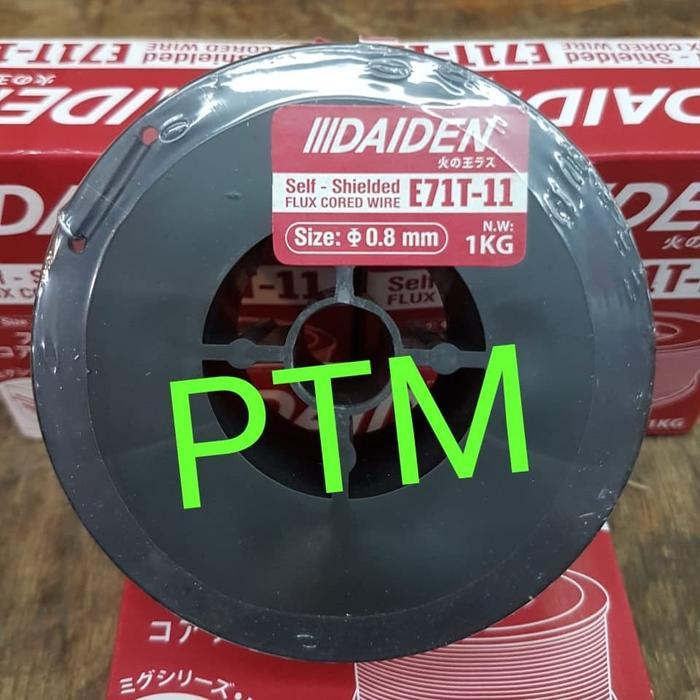 KAWAT LAS FLUX CORE WIRE 0,8MM E71T-11 DAIDEN MIGi 130 REDBO MIG 120