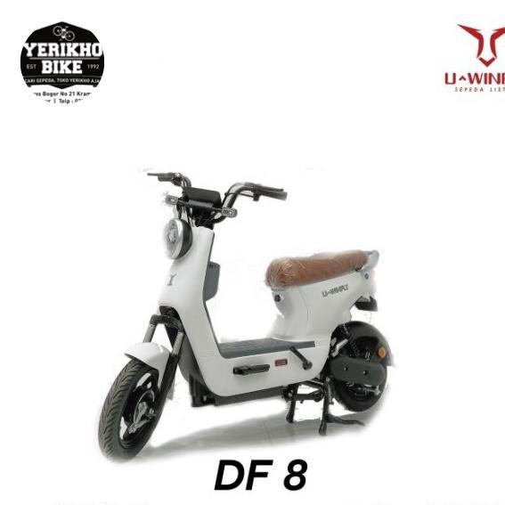 Sepeda Listrik Ebike Uwinfly DF8 - Putih