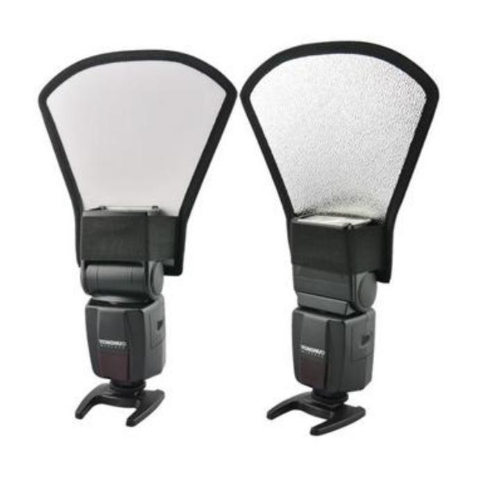 Flash Diffuser 2in1 White/Silver
