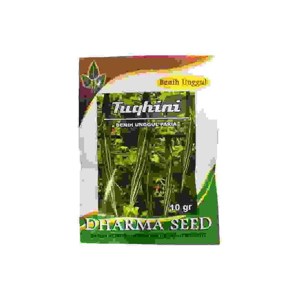 Benih Pare Tuqhini 10gr Original Dharma Seed Pare Belut Unggulan
