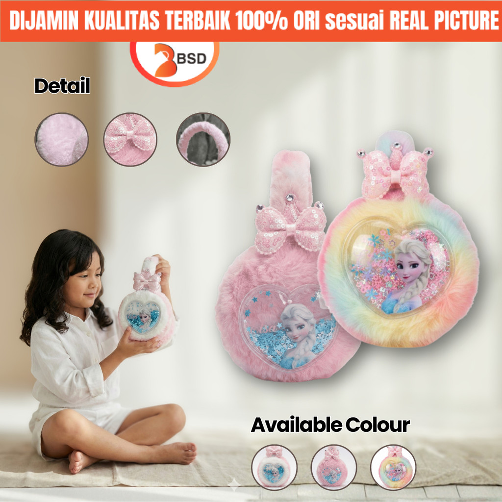 BSD Earmuff Penutup Telinga Anak Bayi Dewasa Anti Bising Tekanan Udara Untuk Tidur Pesawat