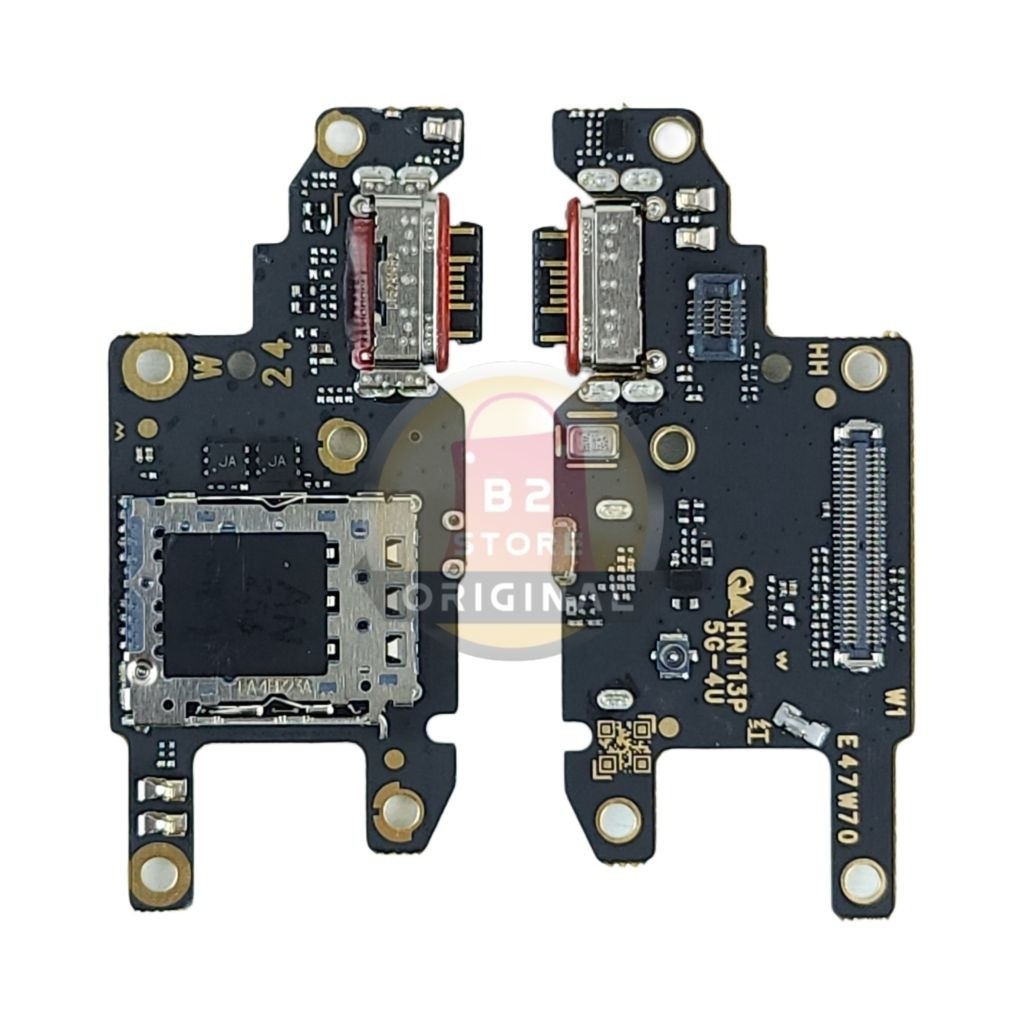 Flexible Konektor Charger / Papan Con Cas for Xiaomi Redmi Note 13 Pro 5G / Poco X6 Kualitas seperti
