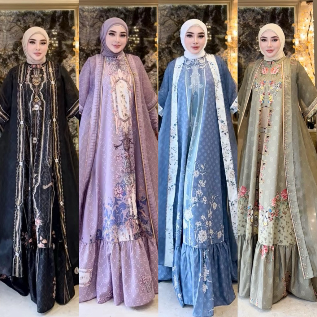 SHELLASAUKIA GAMIS DRESS SS PREMIUM ORIGINAL 100%