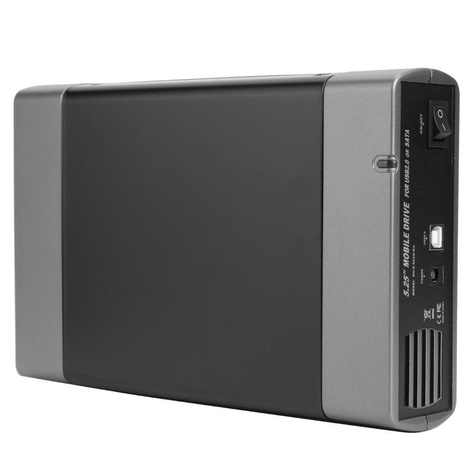 525inch External Hard Drive Enclosure USB3020 To SATA HDD SSD Enclosure Case Support DVD Hard sk Box