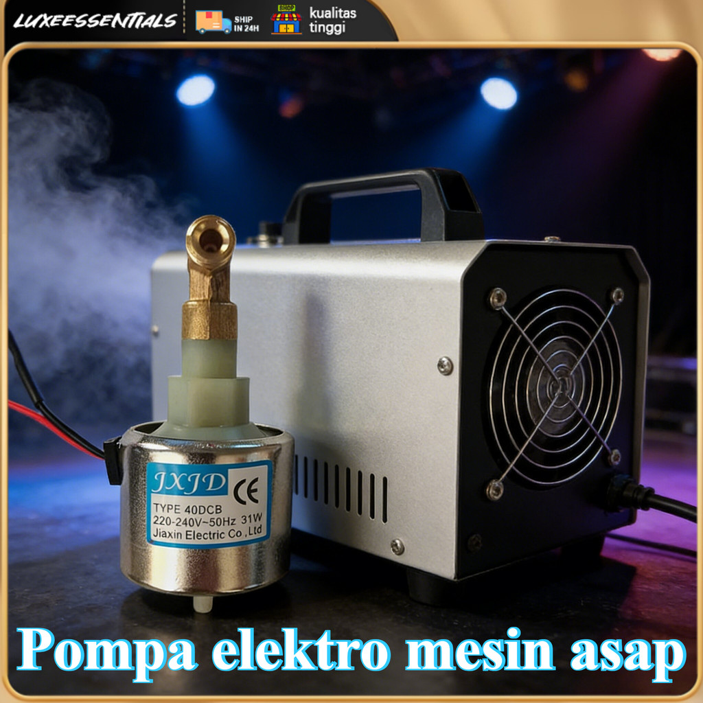 40DCB 18W 220-240V 50HZ Pompa Minyak Elektrik Mesin Smoke Fog Stage Pompa elektro mesin asap
