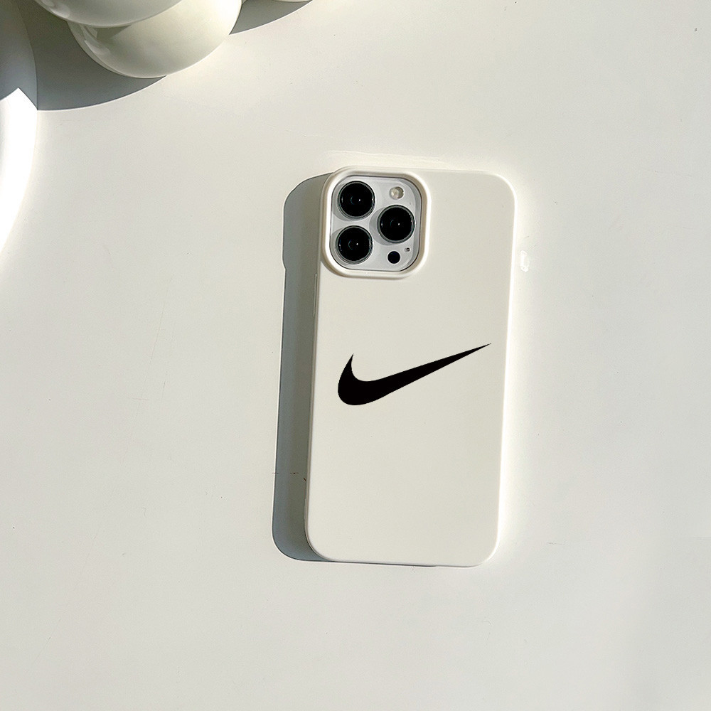 [Sell a case]New Fashionable Nike logo Smooth Jelly Silicone - Glossy White Soft Box/Case for iPhone