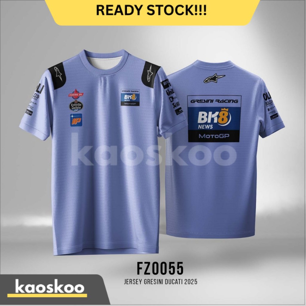 Jersey Motogp Gresini Ducati 2025