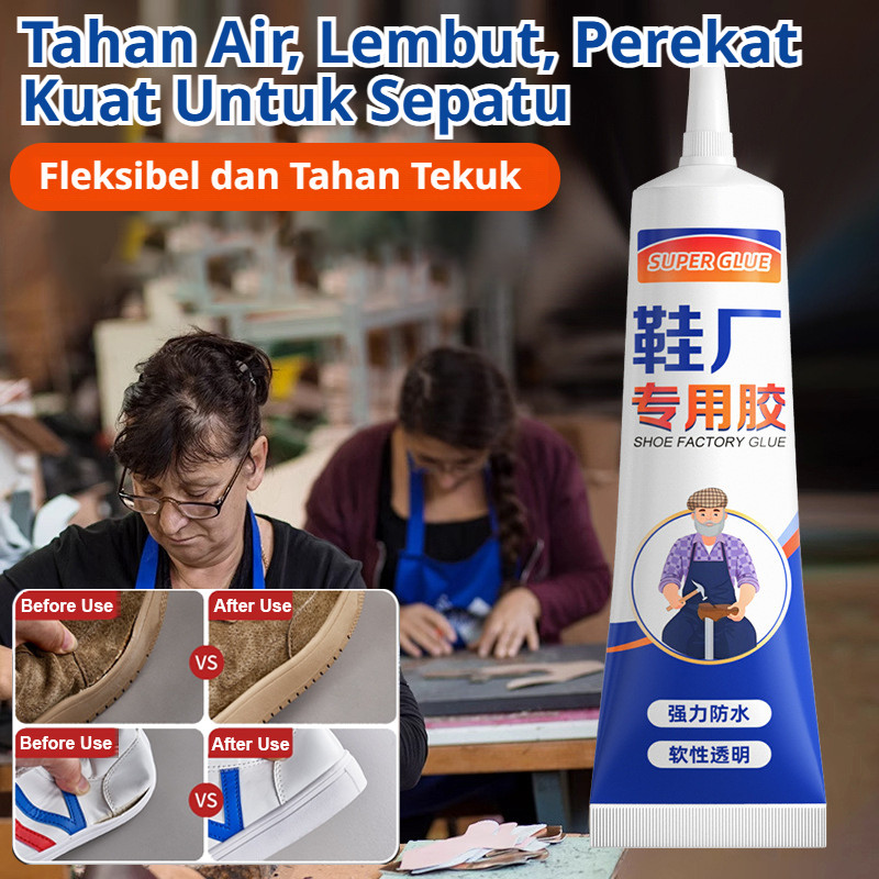 Cepat Kering & Tahan Air JMY Lem Perekat Sepatu Tahan Lama - Lem Sepatu/Perekat Karet/Anti Bocor/Per