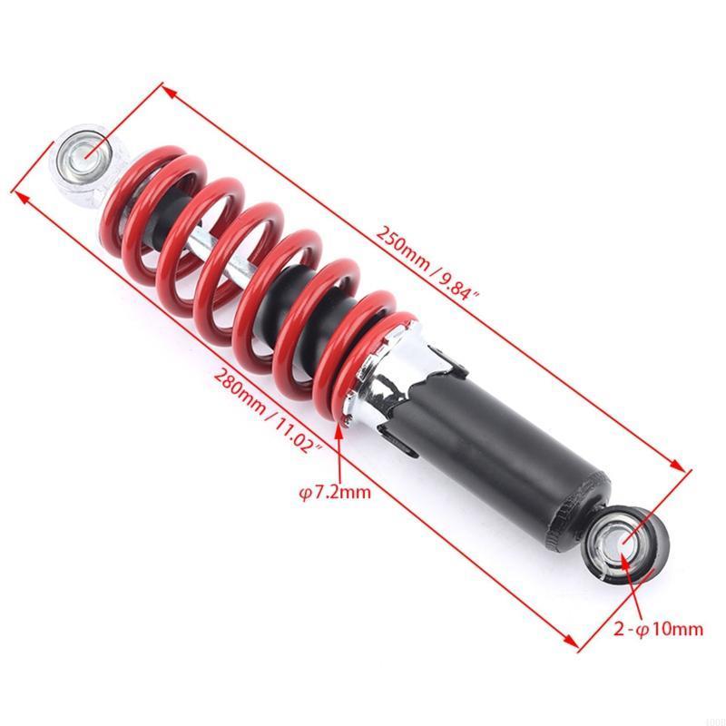 400B Motorcycle 250mm Universal Shock Damper ATV Front Rear Shock Damper for Pit Quad Dirt Bike ATV