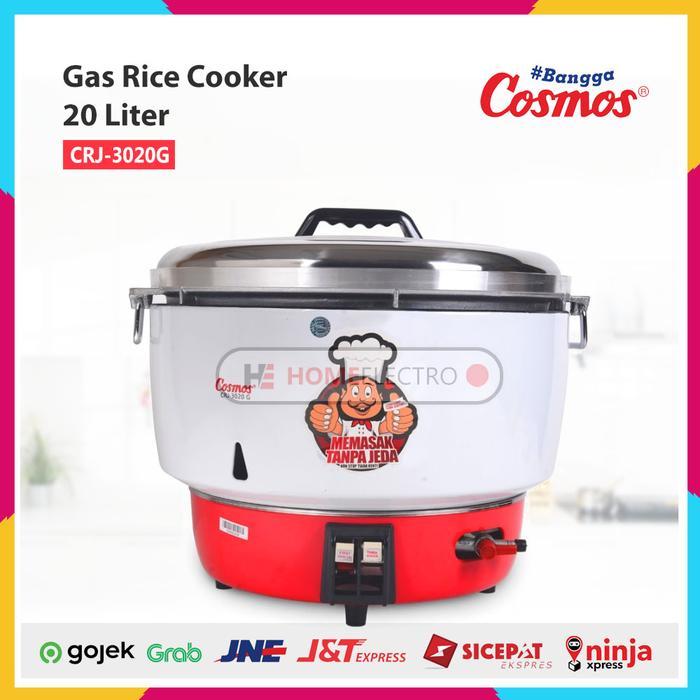 COSMOS CRJ3020 Gas Rice Cooker 20 Liter CRJ-3020G