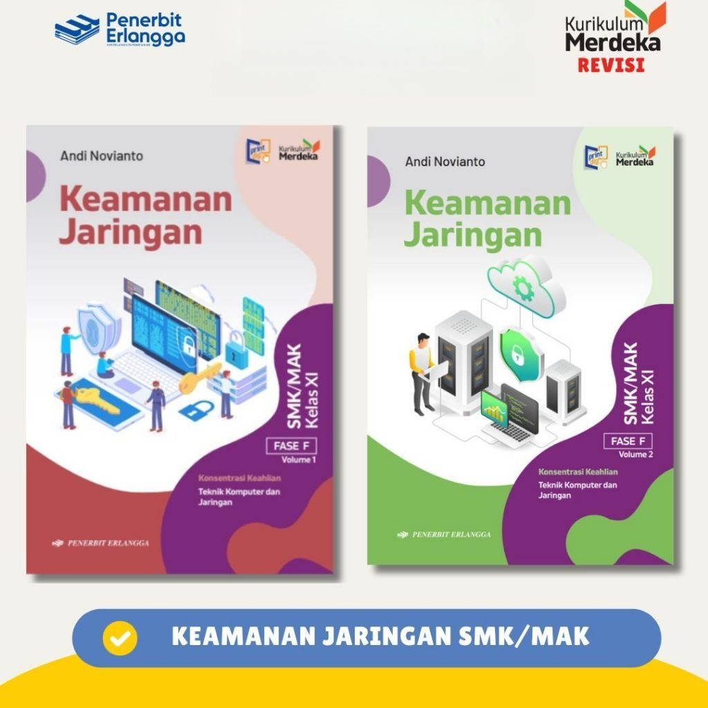 [Erlangga ] Keamanan Jaringan Smk/Mak Kelas 11 Kurikulum Merdeka