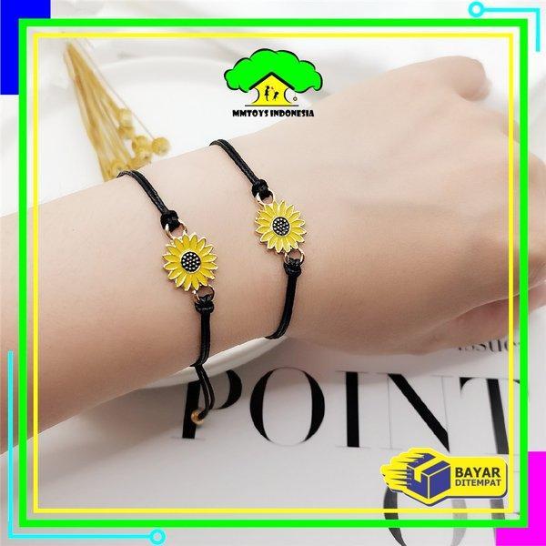 MI-K65 Gelang Tali Persahabatan Anyaman Korean Fashion Gelang BFF Gelang Pasangan Sahabat Gelang etn