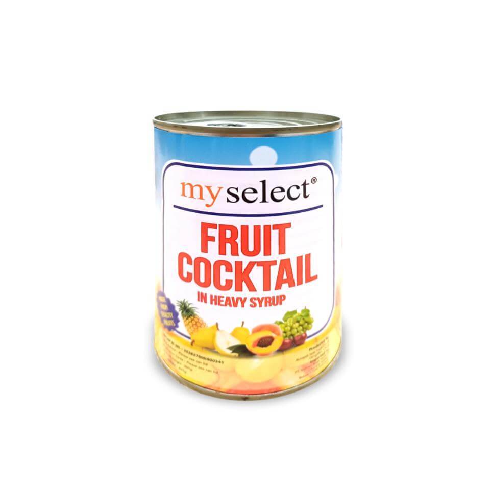 My Select Buah Kaleng Fruit Cocktail (5 Fruit) Kaleng 425 gr