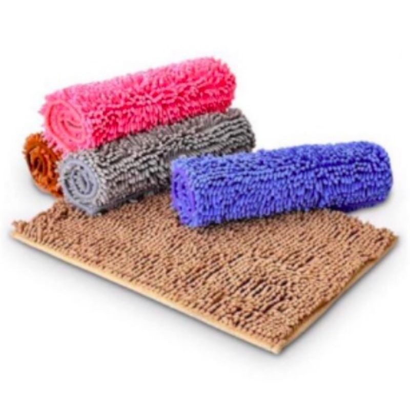 Keset Kaki Microfober Keset Cendol Keset Cendol Super Tebal Kamar Mandi