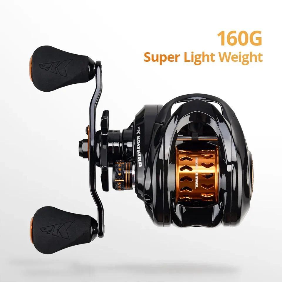 KastKing Zephyr Bait Finesse System BFS Baitcasting Fishing Reel 4.5KG 7 Ball Bearings 7.2:1 Gear Ra