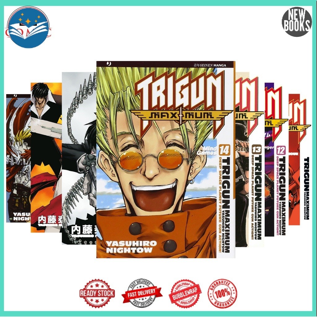 Komik Trigun Maximum (14 book series English)
