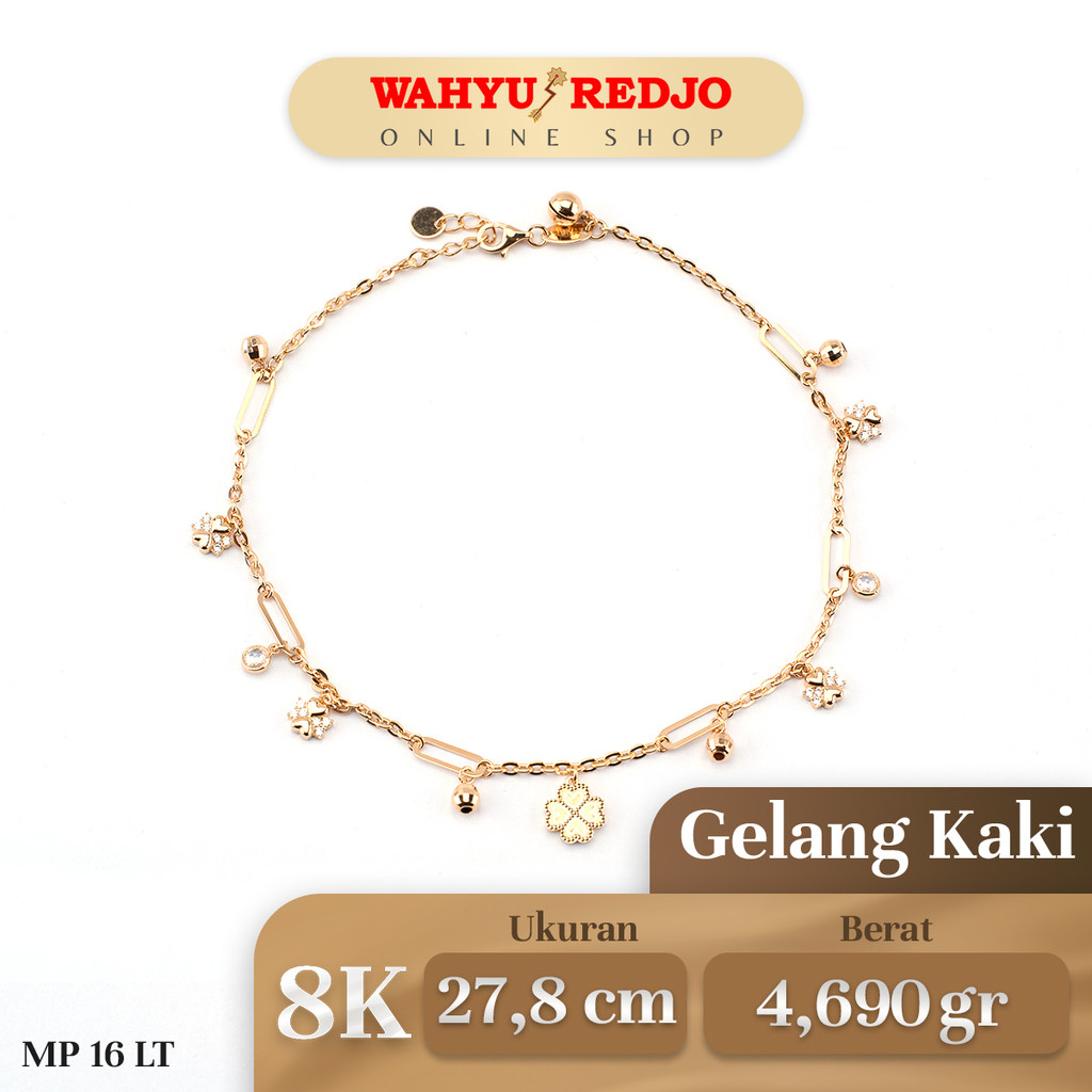 Gelang Emas Kaki 8K Wahyu Redjo GLK-8K-30574101 -PMR