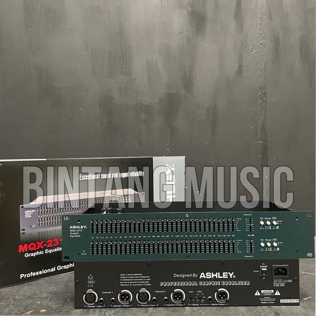 Equaliser Ashley MQX2310 original ashley MQX 2310 ashley mqx 2310