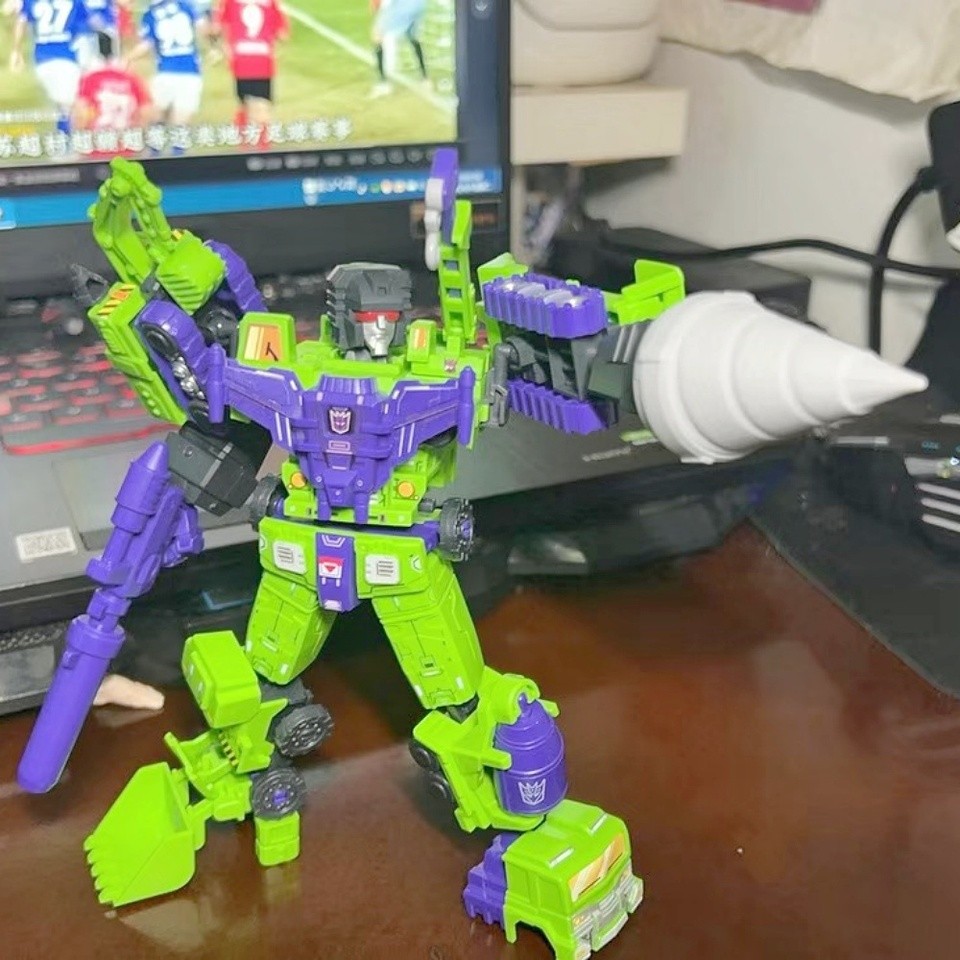 New Blokees Devastator Transformers Defender Version Devastator Combination Sets Armored Toys Drill 