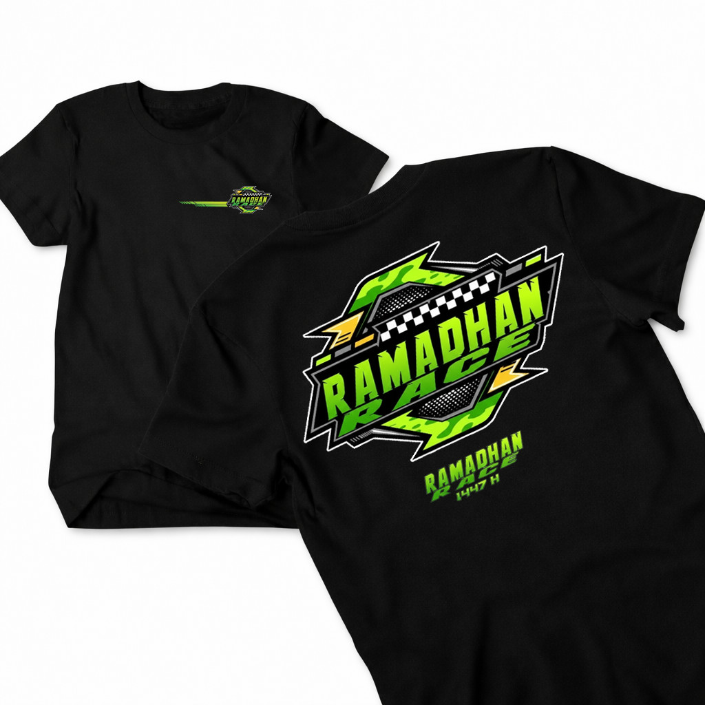 [COD] Kaos Pria Ramadhan TERMURAH 2026 | Kaos Ramadhan Race 2026 Marhaban Ya Balapan | Drag Bike Baj