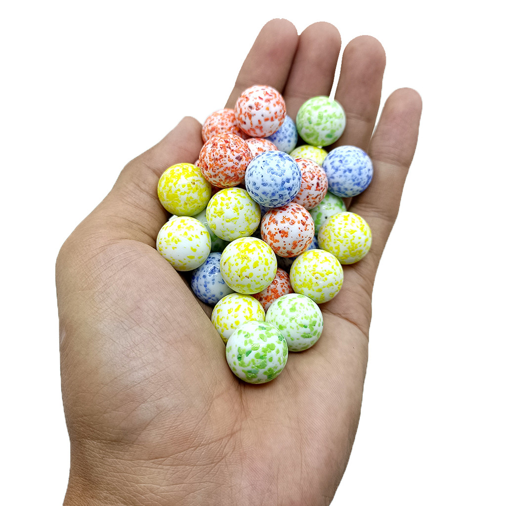 Kelereng Mini Standard Jumbo Mainan Jadul 90an Gundu Guli 100 pcs