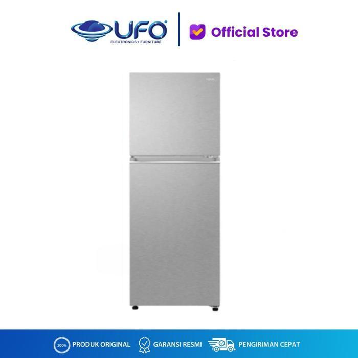 AQUA Kulkas 2 Pintu AQR-DTM245CBP-LS 185 Liter