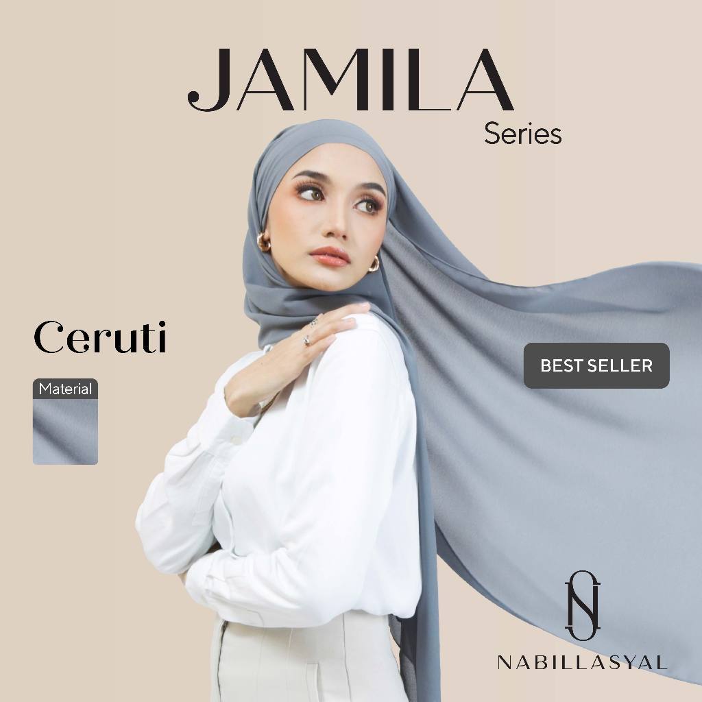 SHD_SHOP Nabillasyal | Hijab Pashmina Melayu | Pashmina Semi-Instant | Jamila Series