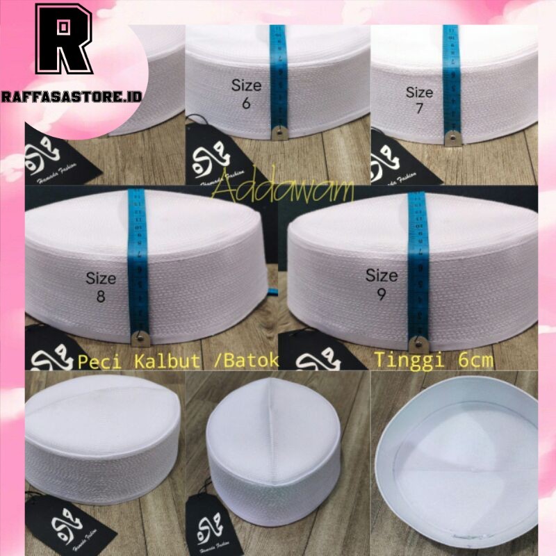 raffasastore.id PECI KALBUT 6CM, PECI HAJI, PECI MUSLIM, KOPIYAH, ADDAWAM TINGGI 6CM