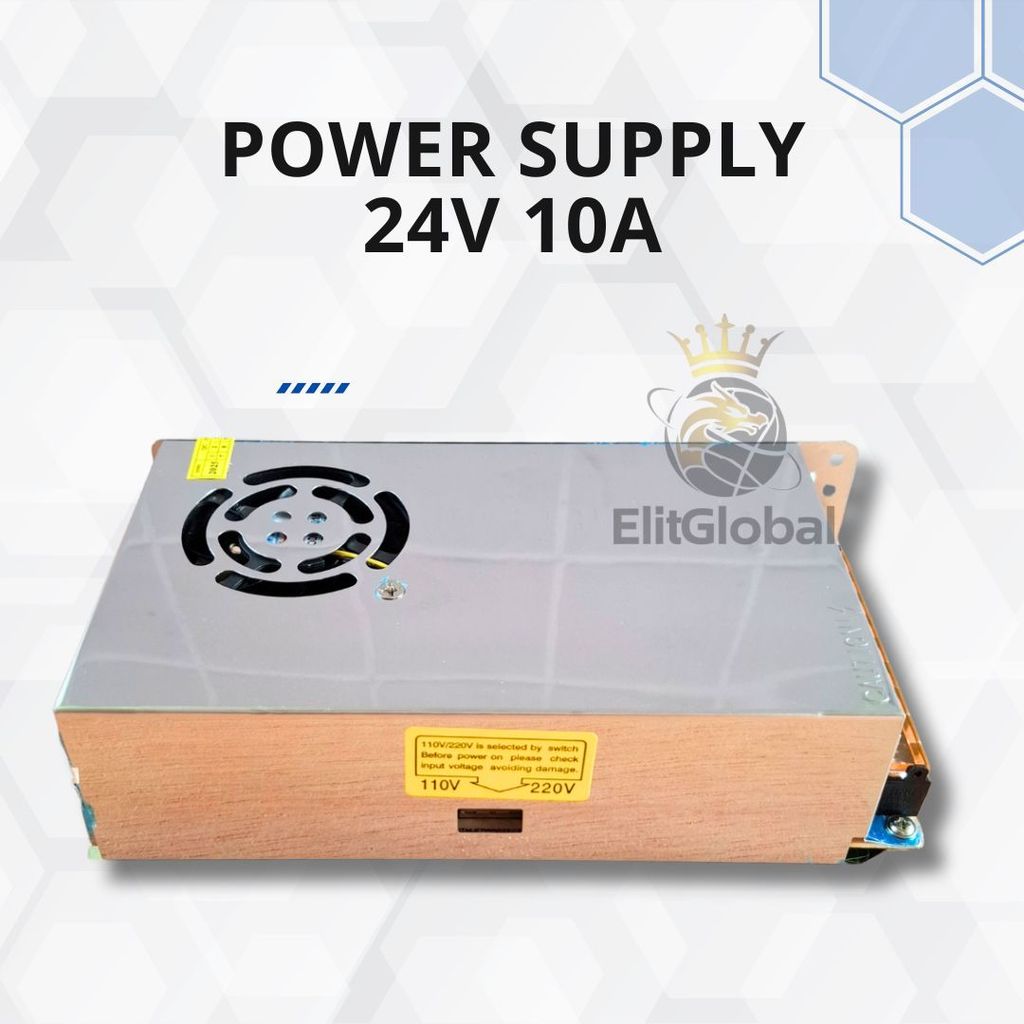 Power Supply SMPS 24V 20A 480 Watt Input AC 110V 220V Output DC 24V 20A