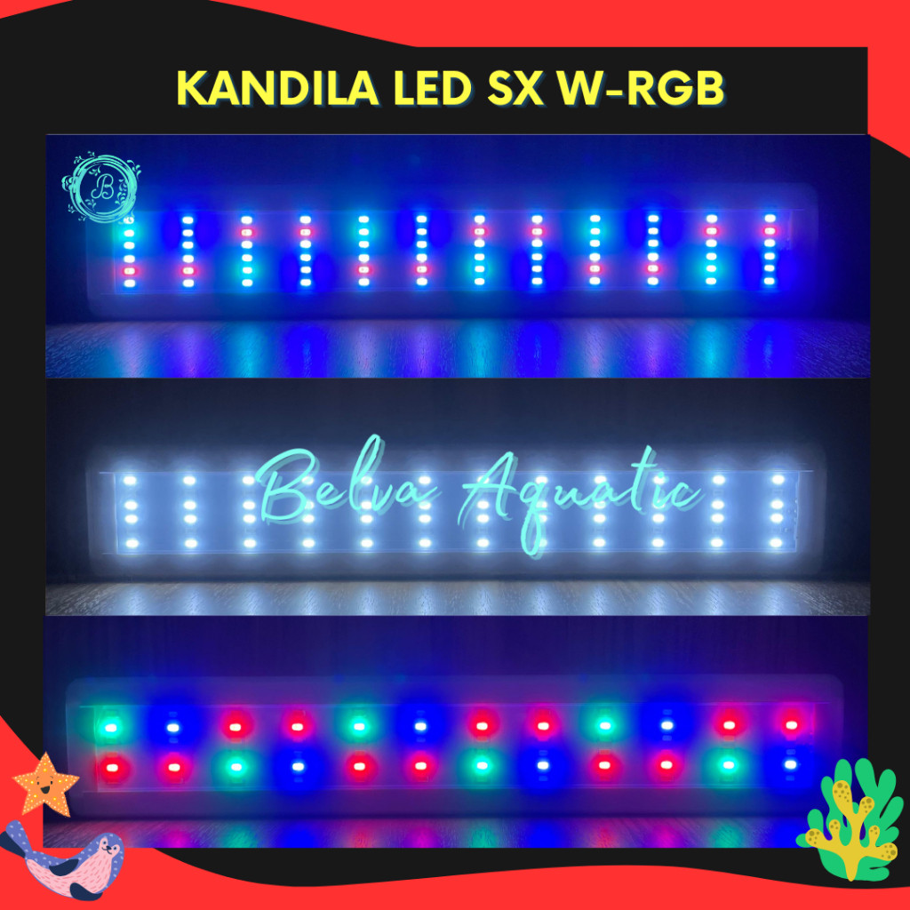 Lampu Kandila SX Series WRGB LED Gantung Aquascape SX 300 SX 400 SX 500 SX 600 SX 800