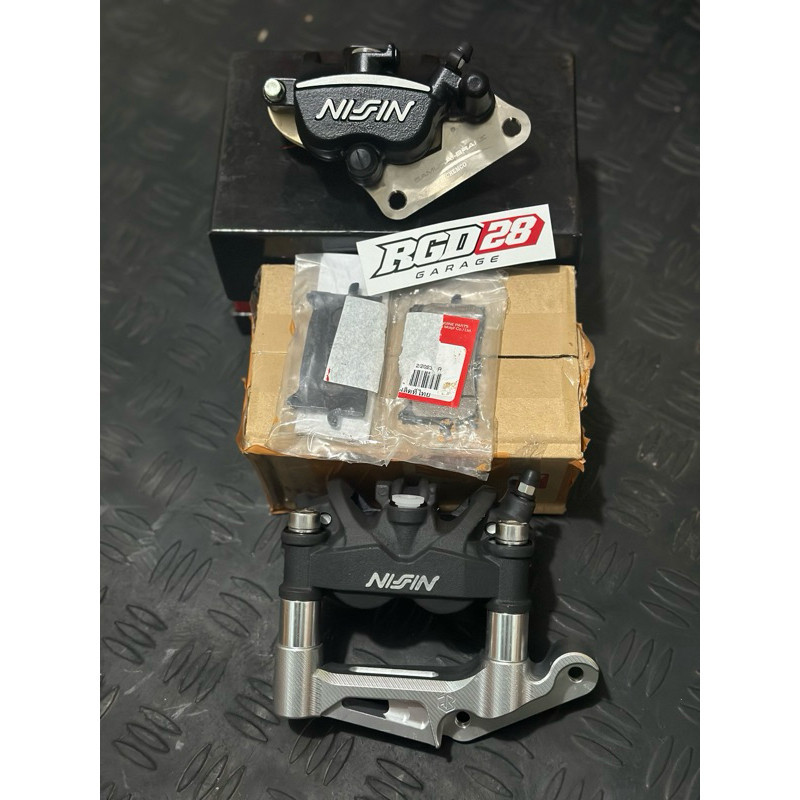 kaliper nissin twin afrika original set nissin samurai pnp ninja r rr ss