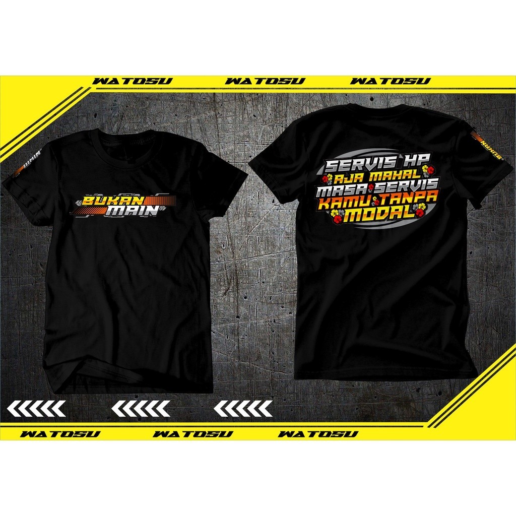 RY. collection  KAOS SERVIS HP AJA MAHAL COMBED 24S (LEBIH TEBAL DARI 30S) ADEM NYAMAN DI PAKAI DAYA
