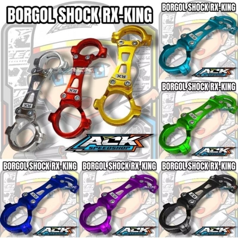 Borgol RX KING Borgol Shock Depan RX KING