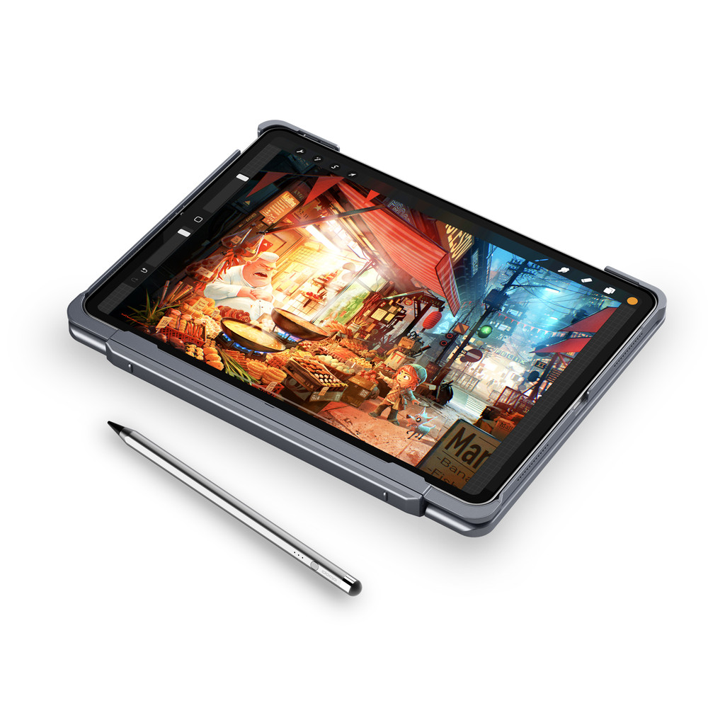 Doqo Detachable iPad Keyboard Case with mousepad for iPad Pro 12.9inch With multi angle adjustable