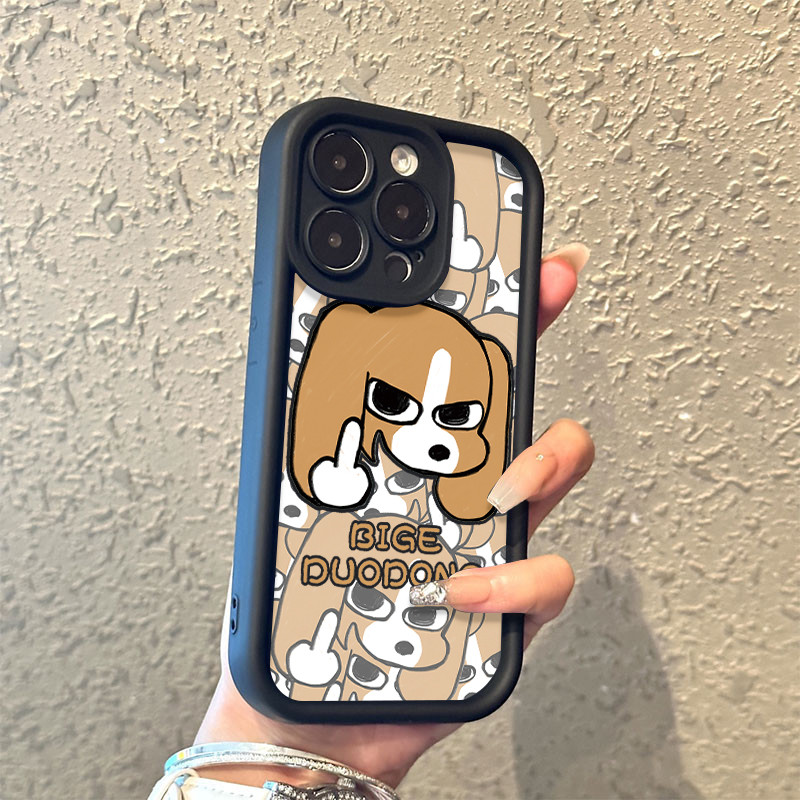 SS3284 Anjing kecil untuk case oppo A3X A3 A3s A16 A18 A38 A60 A54 A5s A15 A17 A17k A53 A57 A77s A5 