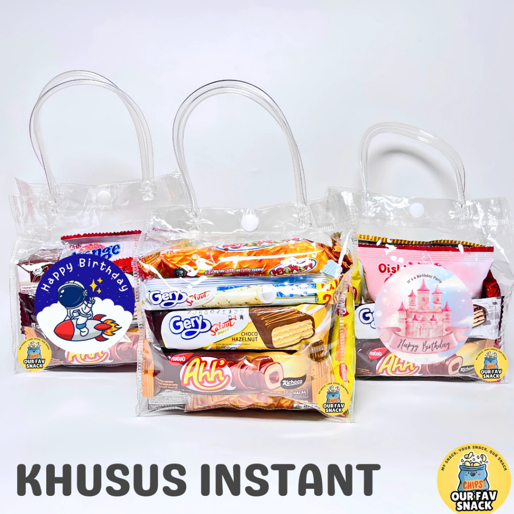PROMO KHUSUS INSTAN Paket Snack Ulang Tahun Anak Paket Snack Freebies Mini Gift Ultah nb-00