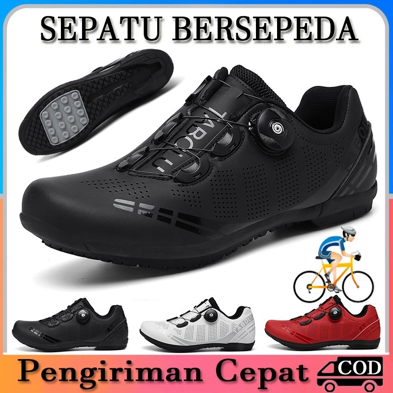 Ajizu - Sepatu Sepeda  Sangat ringan Size 36-47 Cycling Shoes sepatu sepeda mtb pria Sepatu Berseped