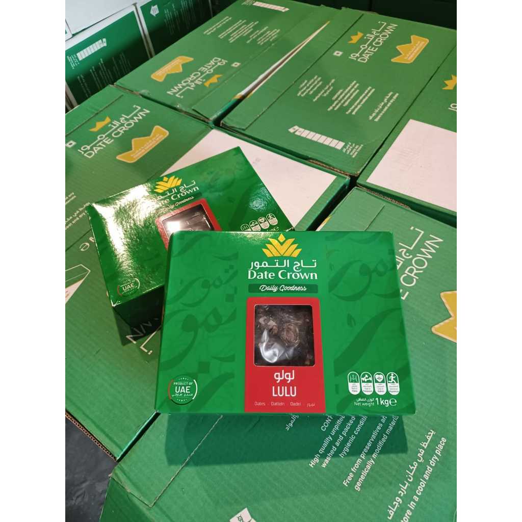 DATE CROWN - Kurma Date Crown Lulu 1 Kg ORIGINAL